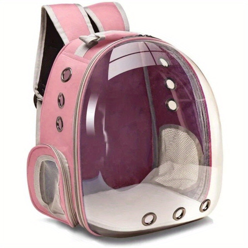 Breathable Fully Transparent Cat Carrier Backpack