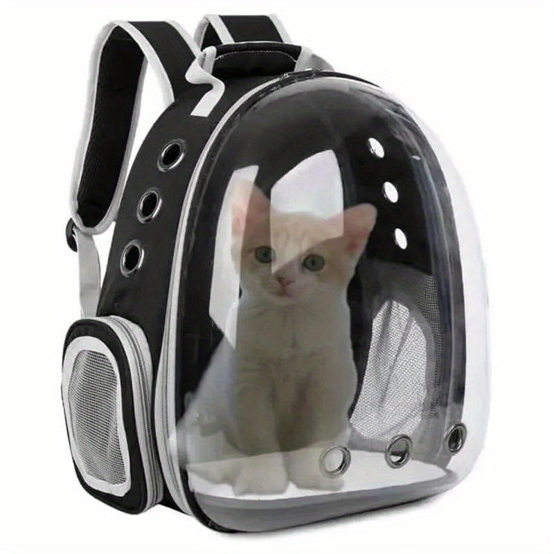 Breathable Fully Transparent Cat Carrier Backpack