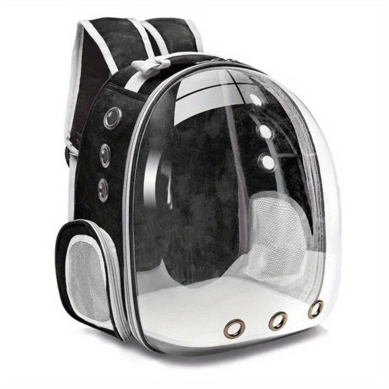 Breathable Fully Transparent Cat Carrier Backpack