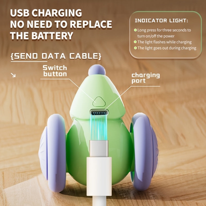 Automatic Cat Toy Mouse - Self-Rolling - USB Rechargeable