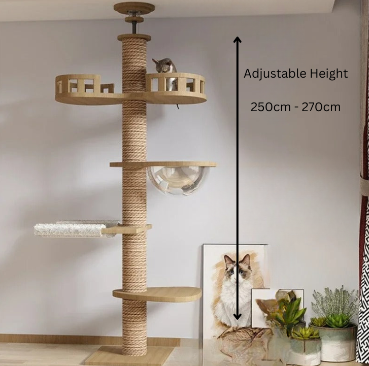 Adjustable Cat Tree House