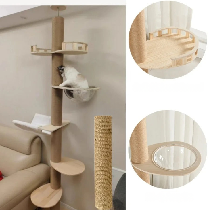 Adjustable Cat Tree House