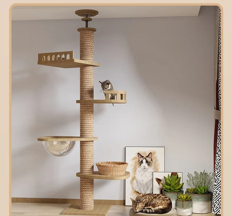 Adjustable Cat Tree House