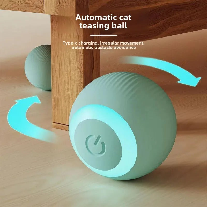 Smart Electric Cat Play Ball - Rechargeable