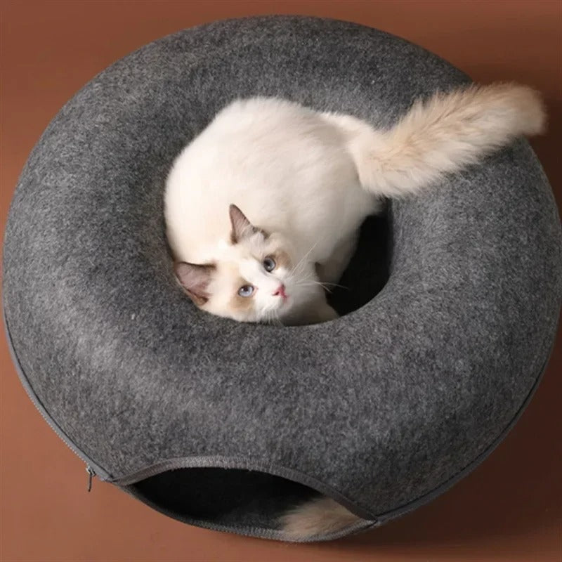 Felt Doughnut Play Bed