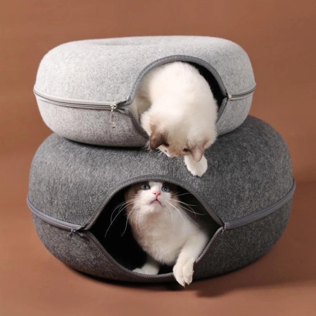 Felt Doughnut Play Bed