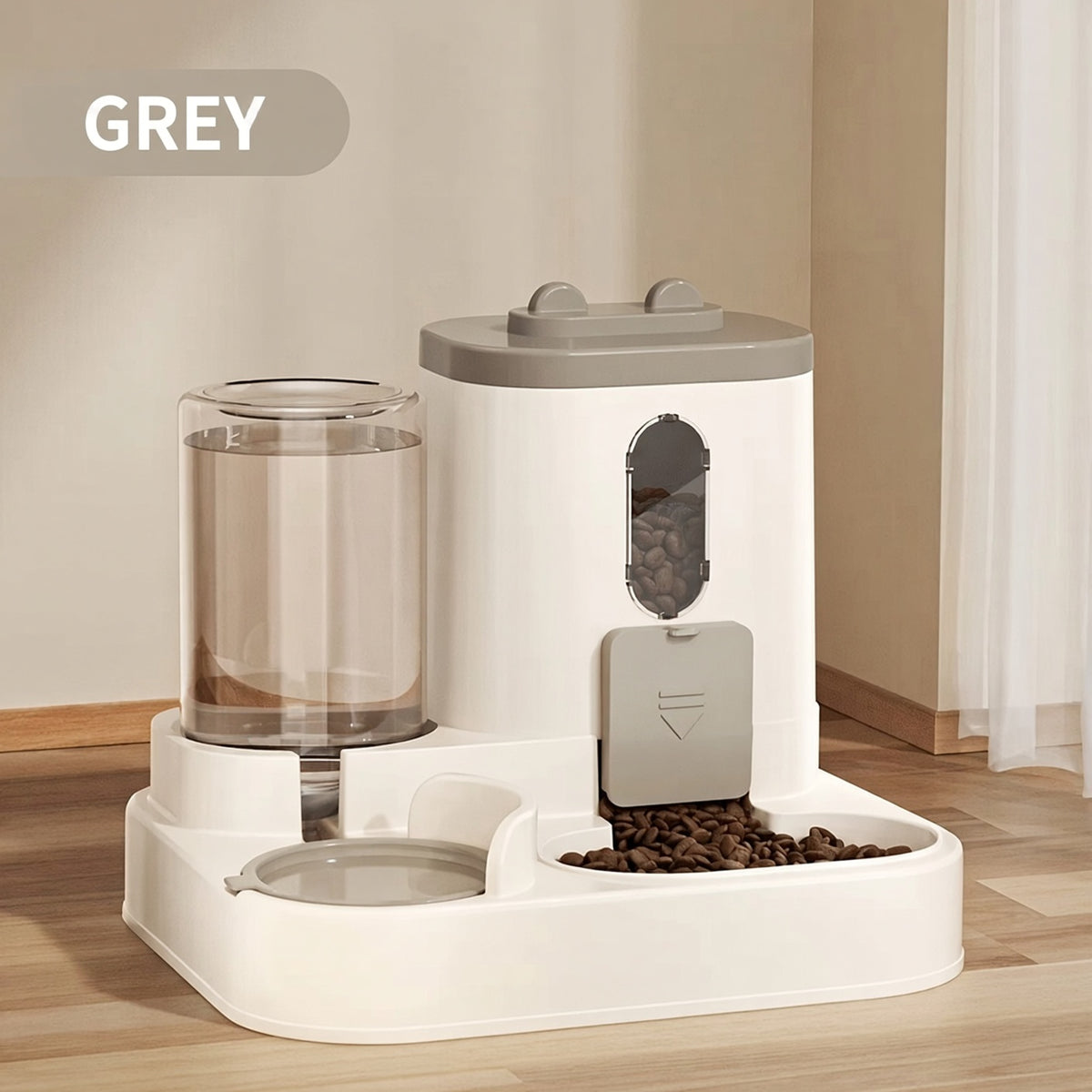 2 in 1 Cat Food Dispenser - Water/ Food