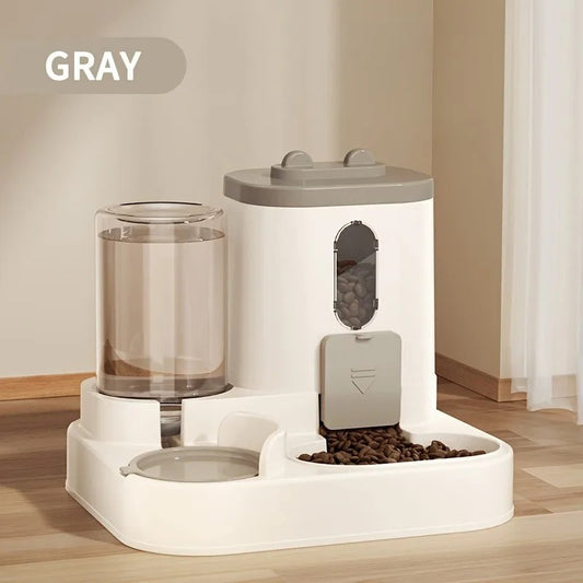 2 in 1 Cat Food Dispenser - Water/ Food