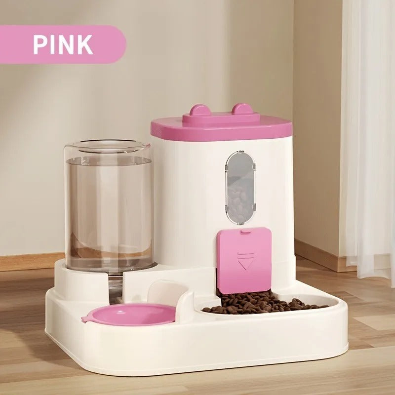 2 in 1 Cat Food Dispenser - Water/ Food