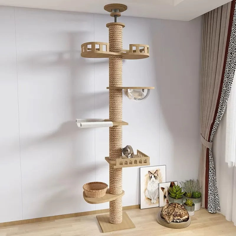 Adjustable Cat Tree House