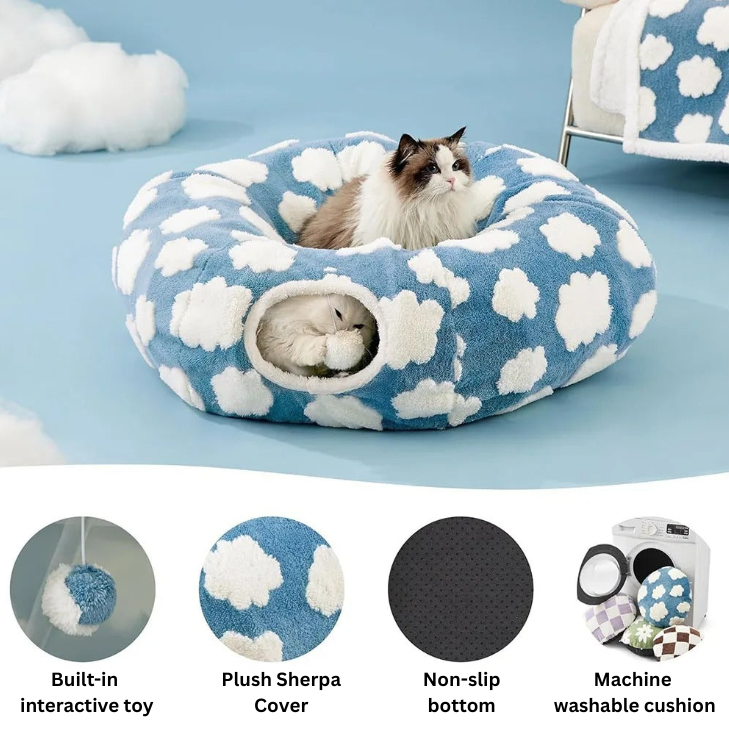 Peekaboo Tunnel  Cat Bed